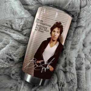 Bruce Springsteen Tumbler Cup Gift for Men Women 1