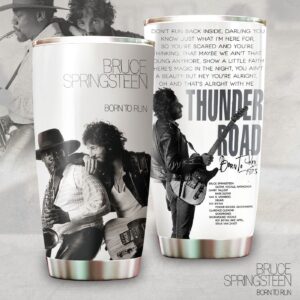 Bruce Springsteen Tumbler Cup Gift for Men Women 1