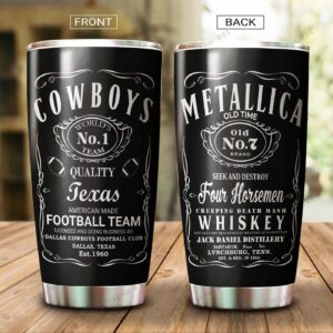 Buy Metallica Cowboys Stainless Steel Tumbler 3