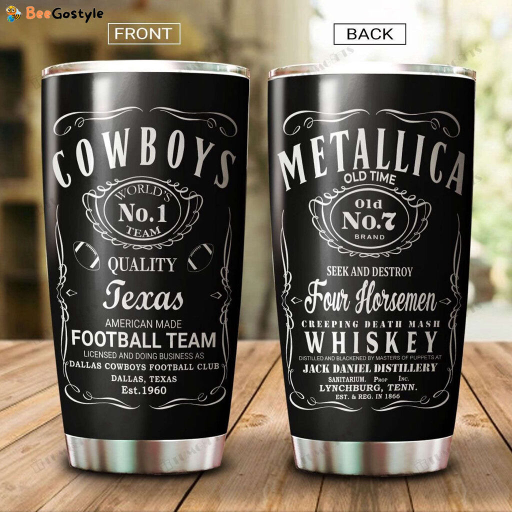 Buy Metallica Cowboys Stainless Steel Tumbler Buy Metallica Cowboys Stainless Steel Tumbler