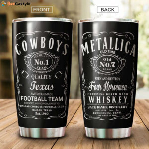 Buy Metallica Cowboys Stainless Steel Tumbler