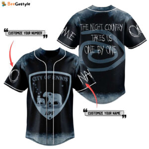 City of Ennis Baseball Jersey For Men Women And Kids Gift