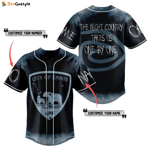 City of Ennis Baseball Jersey For Men Women And Kids Gift