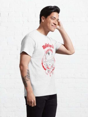 Vintage Motorhead Illustration Fan Art Classic T-Shirt - Cool Back Design 3