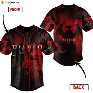 Diablo Baseball Jersey For Men Women And Kids Gift