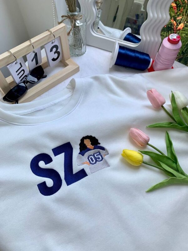 Embroidered Crewneck T-Shirt, Sweatshirt for Men Women SZA Inspired Shirt