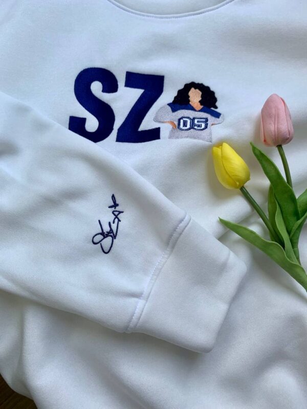 Embroidered Crewneck T-Shirt, Sweatshirt for Men Women SZA Inspired Shirt