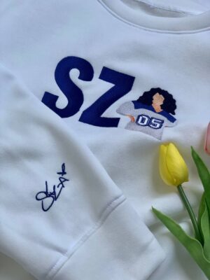 Embroidered Crewneck T-Shirt, Sweatshirt for Men Women SZA Inspired Shirt