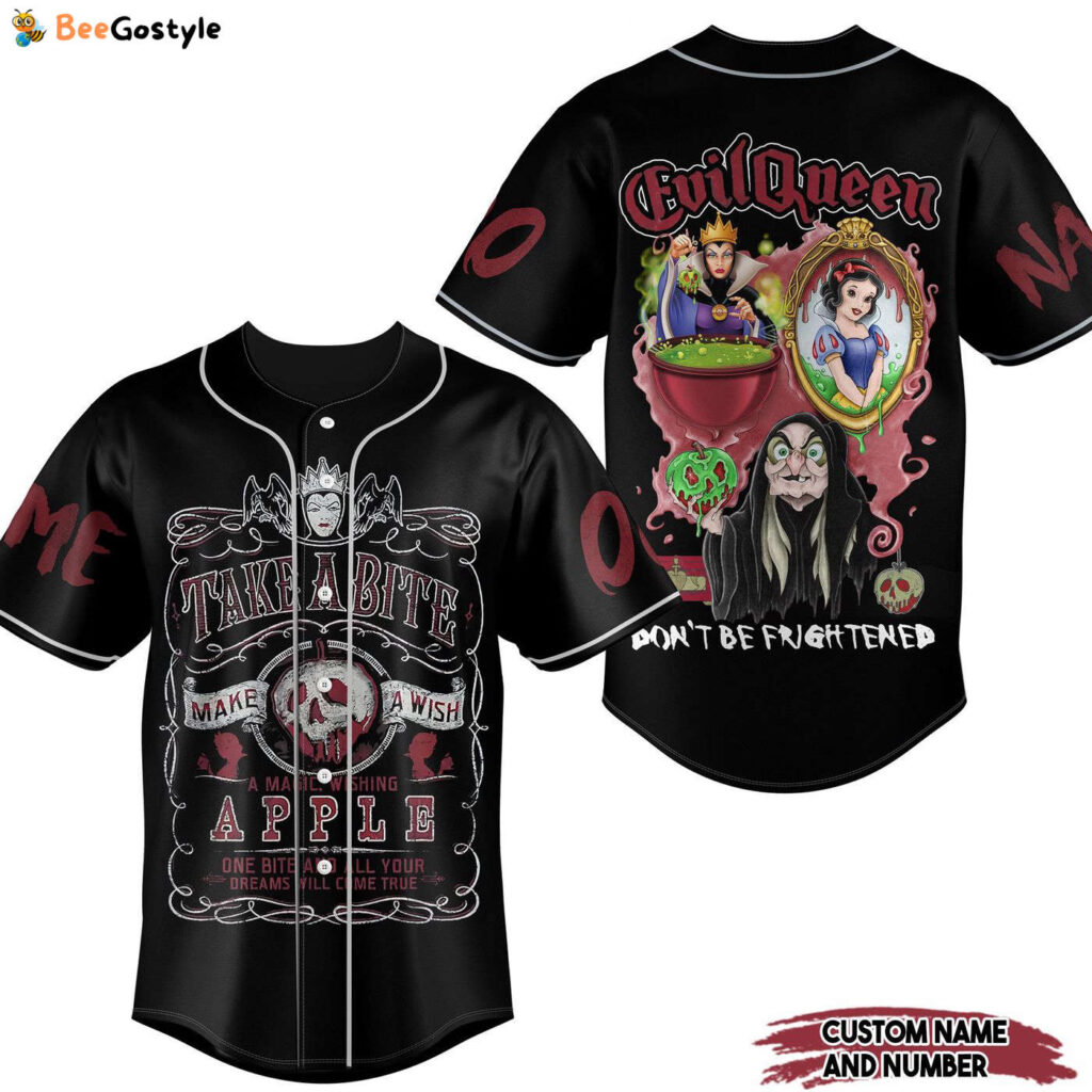 Evil Queen Baseball Jersey For Men Women And Kids Gift Evil Queen Baseball Jersey For Men Women And Kids Gift