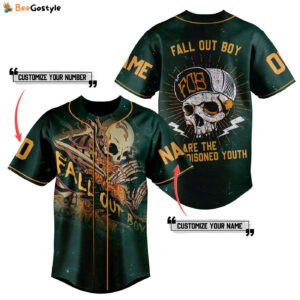 Fall Out Boy Baseball Jersey For Men Women And Kids Gift