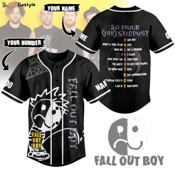 Fall Out Boy Baseball Jersey For Men Women And Kids Gift