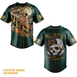Fall Out Boy Baseball Jersey For Men Women And Kids Gift 1