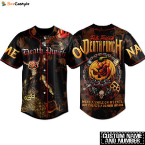Five Finger Death Punch Baseball Jersey For Men Women And Kids Gift