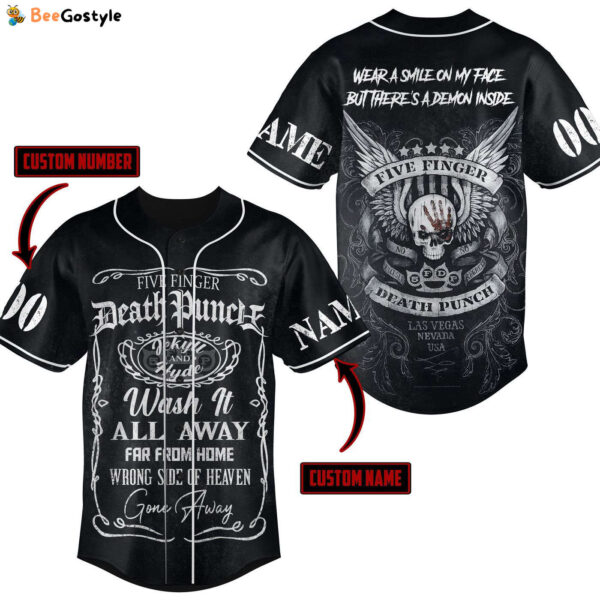 Five Finger Death Punch Baseball Jersey For Men Women And Kids Gift
