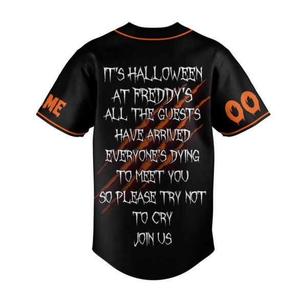 Five Night At Freddy Baseball Jersey For Men Women And Kids Gift