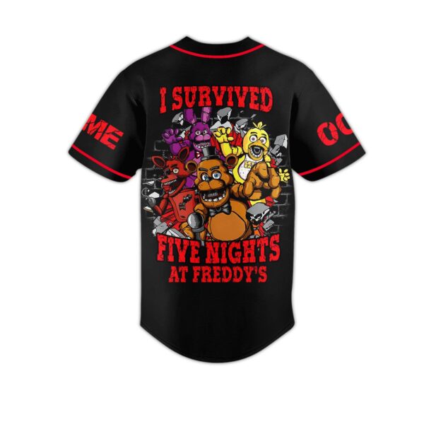 Five Nights at Freddy Baseball Jersey For Men Women And Kids Gift