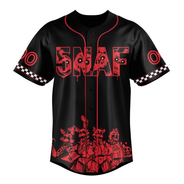 Five Nights at Freddy Baseball Jersey For Men Women And Kids Gift