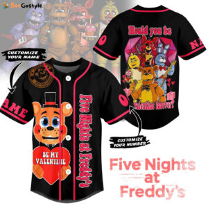 Five Nights at Freddy Baseball Jersey For Men Women And Kids Gift