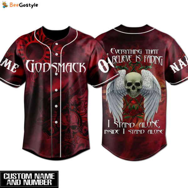 Godsmacks Baseball Jersey For Men Women And Kids Gift
