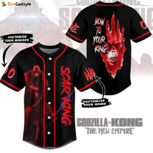 Godzilla x Kong Baseball Jersey For Men Women And Kids Gift