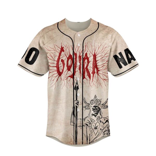 Gojira And Mastodon Baseball Jersey For Men Women And Kids Gift