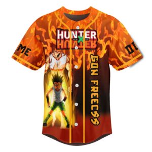 Gon Freecss Baseball Jersey For Men Women And Kids Gift 1