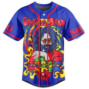 Grateful Dead Baseball Jersey For Men Women And Kids Gift 1