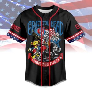 Grateful Dead Baseball Jersey For Men Women And Kids Gift 1