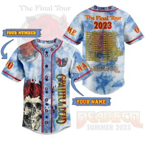 Grateful Dead Baseball Jersey For Men Women And Kids Gift 1