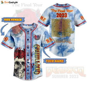 Grateful Dead Baseball Jersey For Men Women And Kids Gift