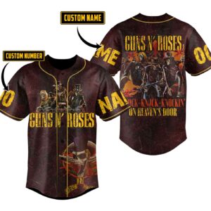 Guns N Roses Baseball Jersey For Men Women And Kids Gift 1