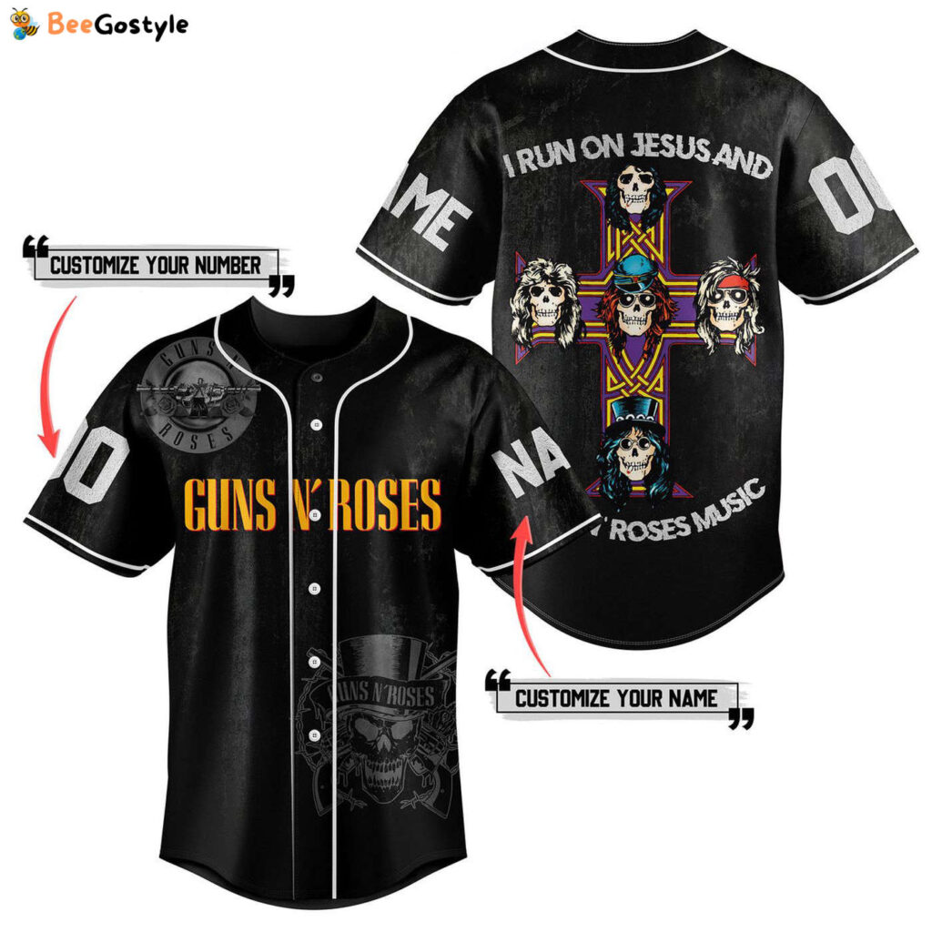 Guns N Roses Baseball Jersey For Men Women And Kids Gift Guns N Roses Baseball Jersey For Men Women And Kids Gift