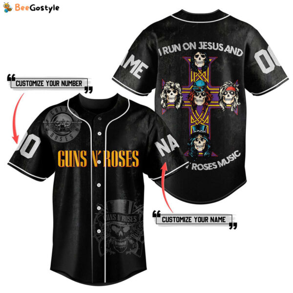 Guns N Roses Baseball Jersey For Men Women And Kids Gift