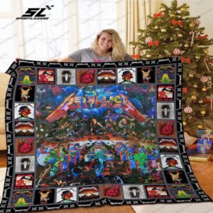 H – Metallica Quilt Blanket For Fan 1