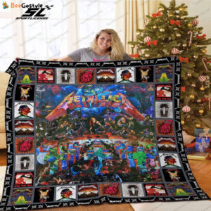 H – Metallica Quilt Blanket For Fan