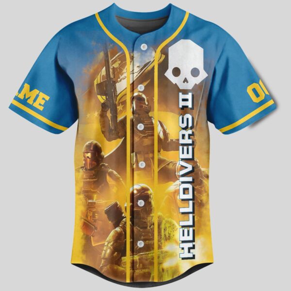 Helldivers Baseball Jersey For Men Women And Kids Gift