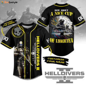Helldivers Baseball Jersey For Men Women And Kids Gift