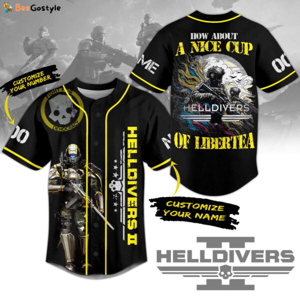 Helldivers Baseball Jersey For Men Women And Kids Gift