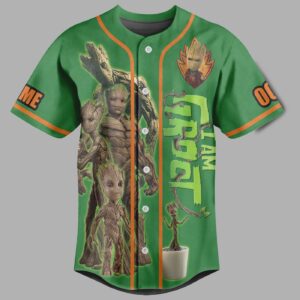 I Am Groot Baseball Jersey For Men Women And Kids Gift 1