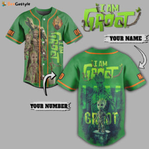 I Am Groot Baseball Jersey For Men Women And Kids Gift