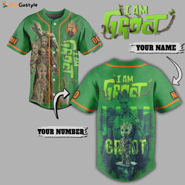 I Am Groot Baseball Jersey For Men Women And Kids Gift
