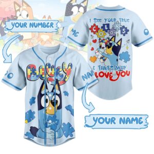 I See Your True That Is Why Love You Bluey Baseball Jersey For Men Women And Kids Gift 1