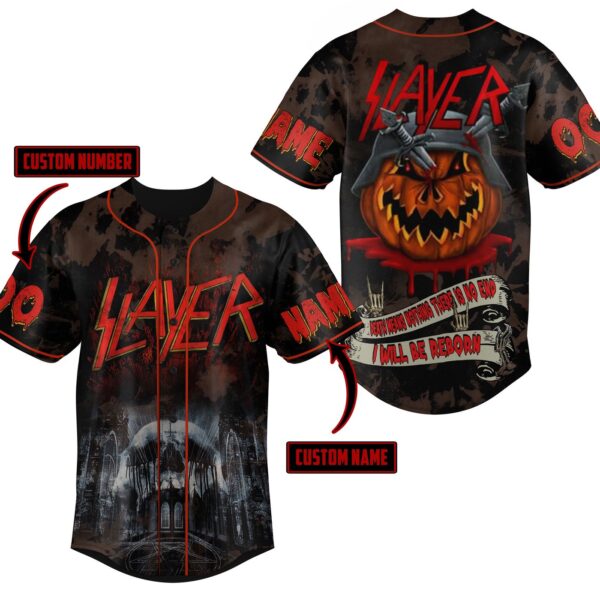 I Will Be Reborn Slayer Baseball Jersey For Men Women And Kids Gift