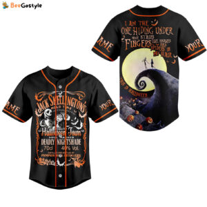 Jack Skellington Baseball Jersey For Men Women And Kids Gift