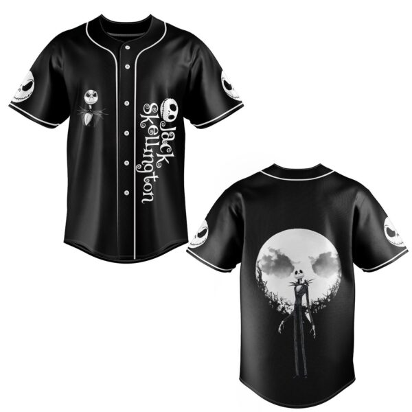 Jack Skellington Baseball Jersey For Men Women And Kids Gift