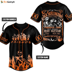 Jack Skellington Baseball Jersey For Men Women And Kids Gift