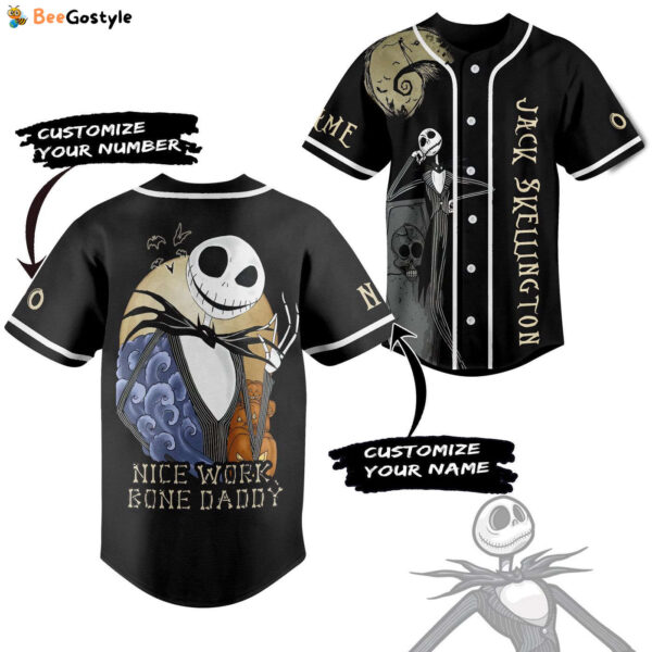 Jack Skellington Baseball Jersey For Men Women And Kids Gift