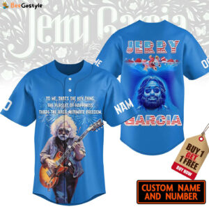 Jerry Garcia Baseball Jersey For Men Women And Kids Gift