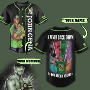 John Cena Baseball Jersey For Men Women And Kids Gift 1
