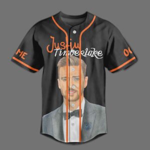 Justin Timberlake Baseball Jersey For Men Women And Kids Gift 1